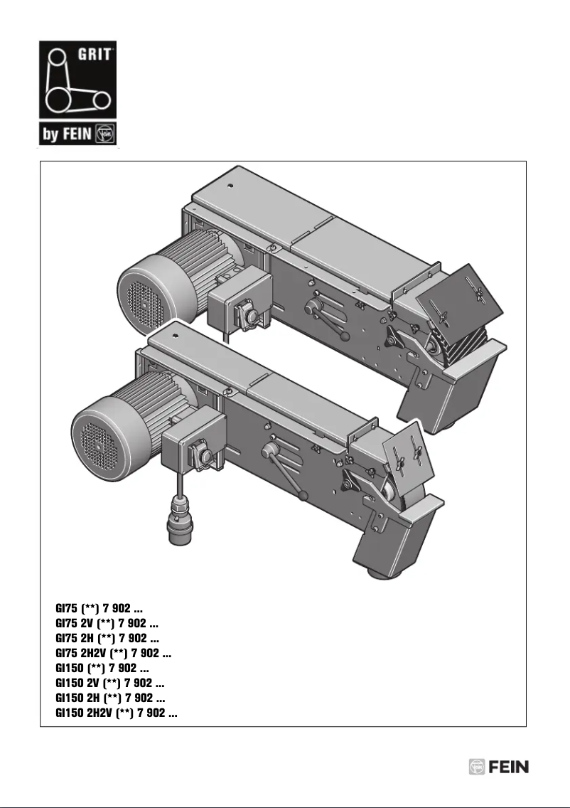 Image de la première page du manuel de l'appareil GRIT GI 150 2H