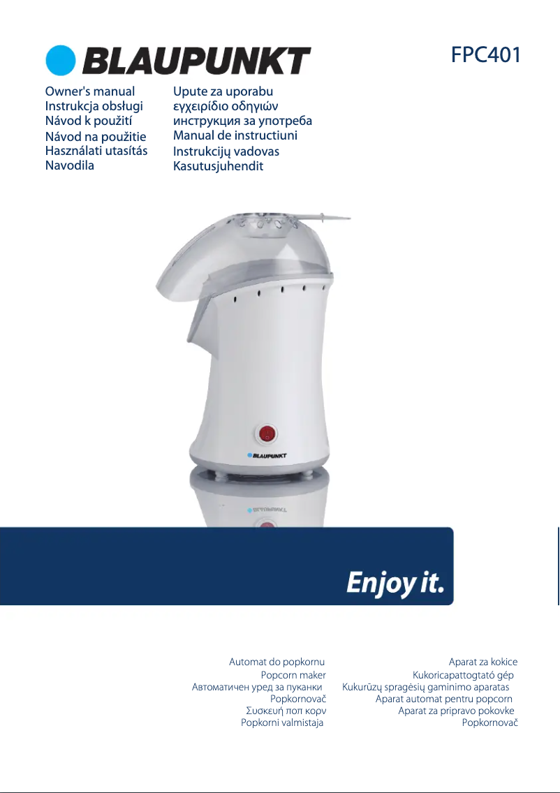 Page n°1 - Manuel utilisateur Blaupunkt FPC401