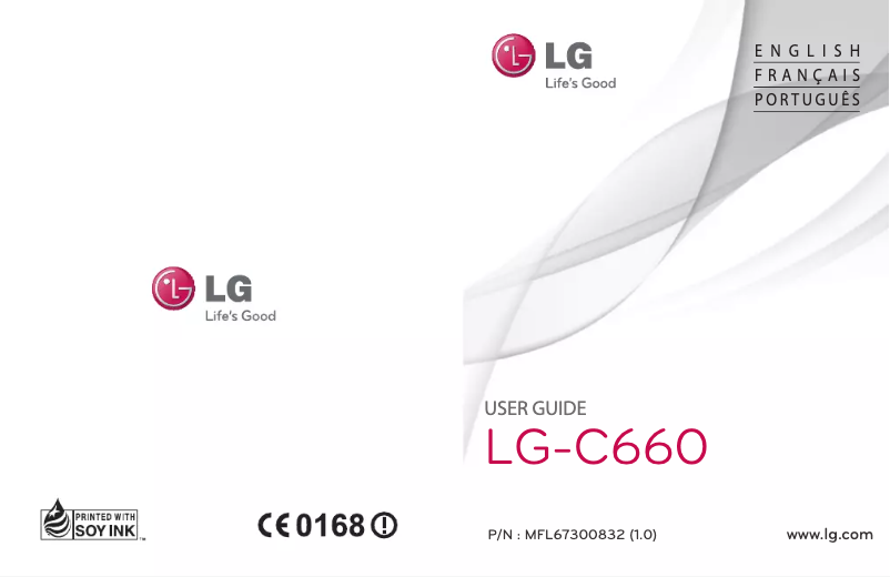 Page n°1 - Manuel utilisateur LG Optimus Pro