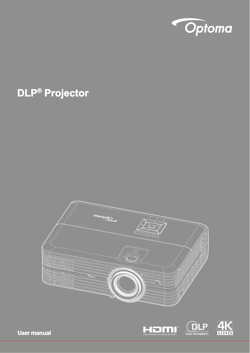 Image de la première page du manuel de l'appareil UHD51A