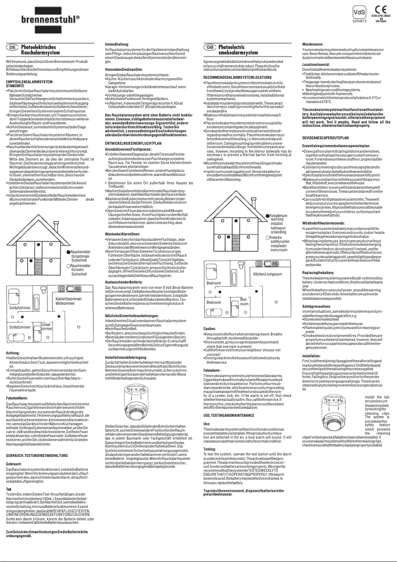 Image de la première page du manuel de l'appareil BR 102