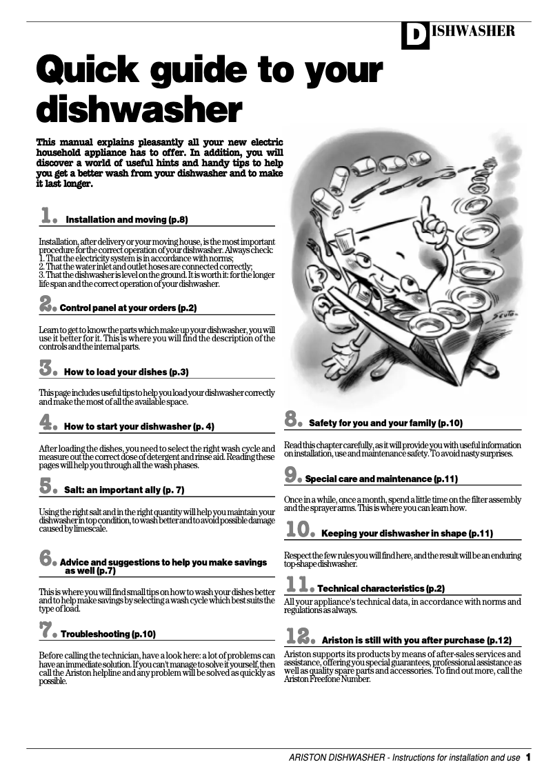 Image de la première page du manuel de l'appareil AF350X