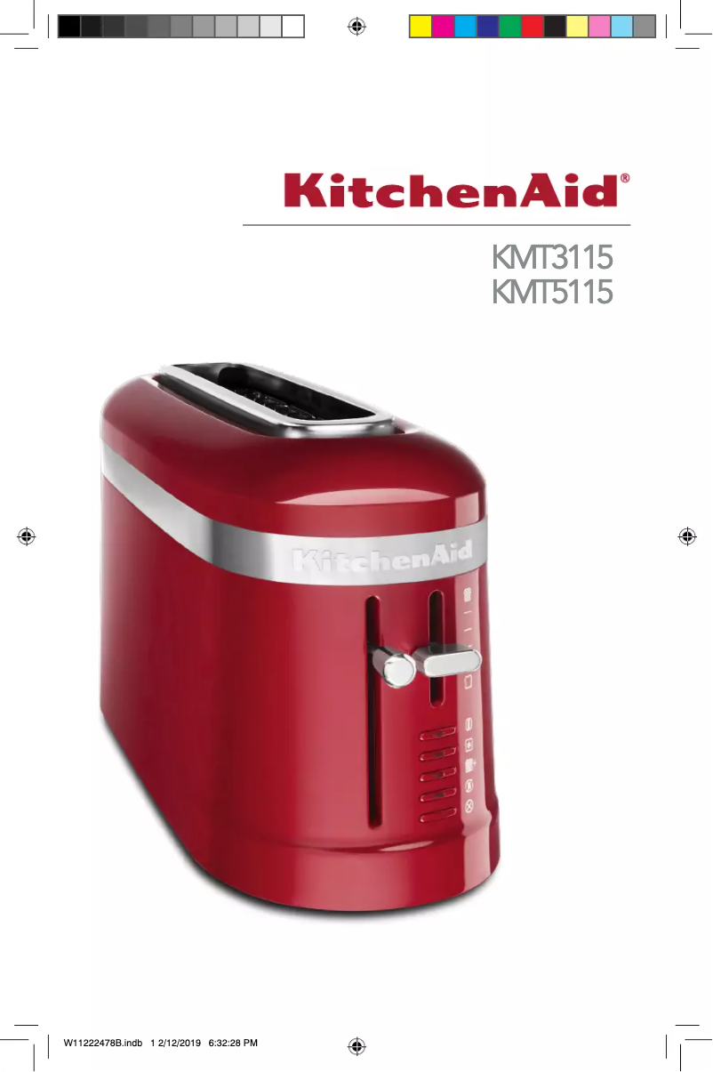Page 1 de la notice Manuel utilisateur KitchenAid KMT3115ER