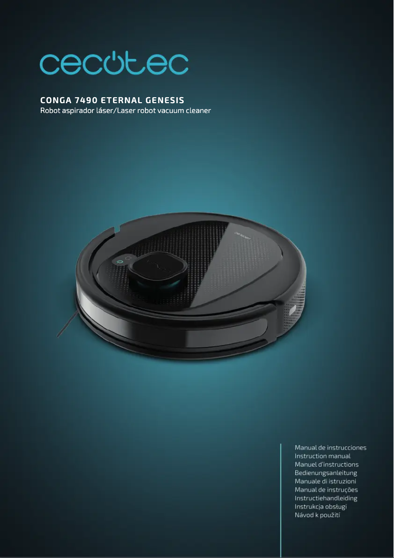 Page n°1 - Manuel utilisateur Cecotec Conga 7490 Eternal Genesis