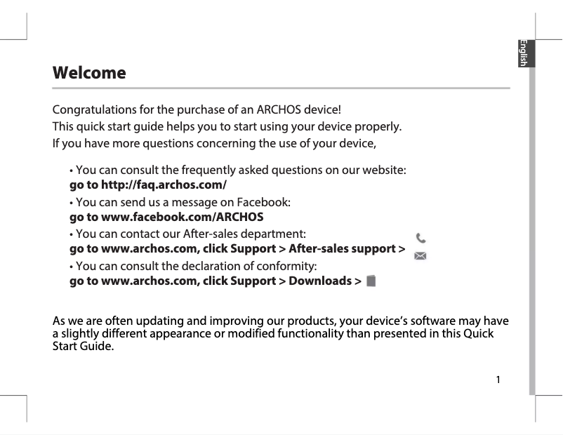 Image de la première page du manuel de l'appareil 40 Power