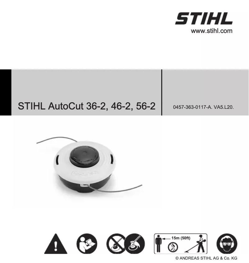 Page 1 de la notice Manuel utilisateur Stihl AutoCut 56-2