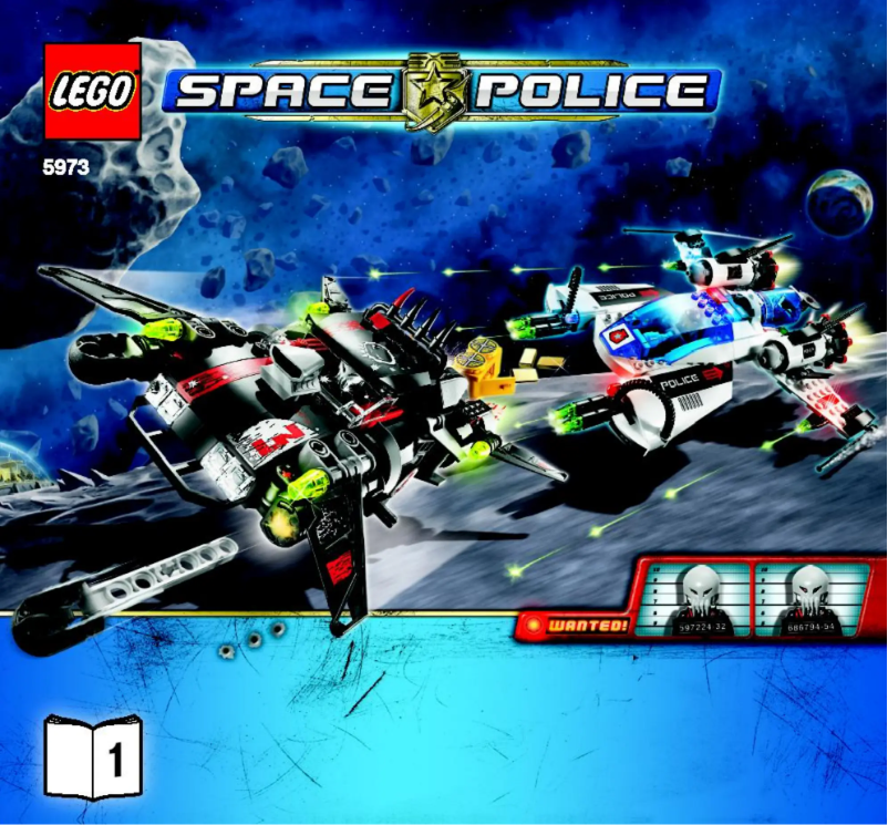 Page 1 de la notice Manuel utilisateur Lego Hyperspeed Pursuit
