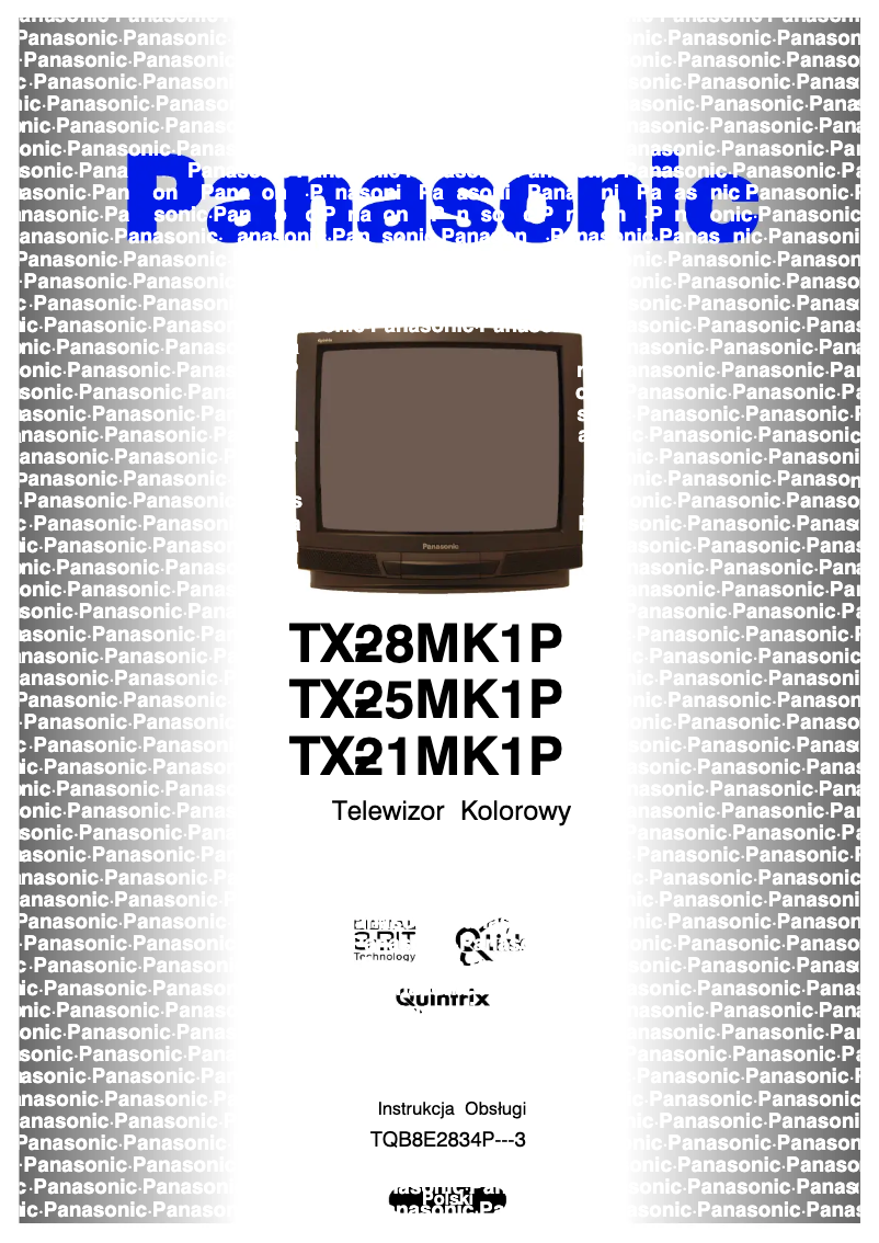 First page image of the manual for TX-28MK1P