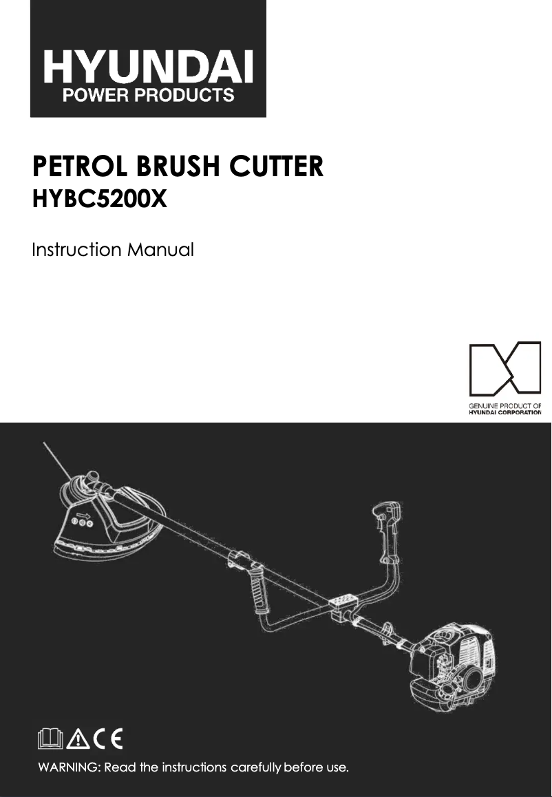 Image de la première page du manuel de l'appareil HYBC5200X