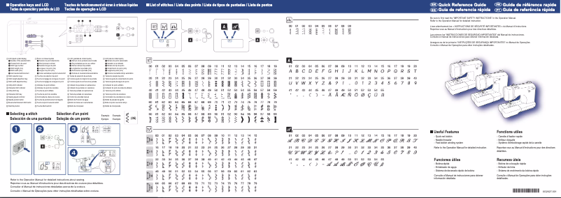 Image de la première page du manuel de l'appareil SC3000