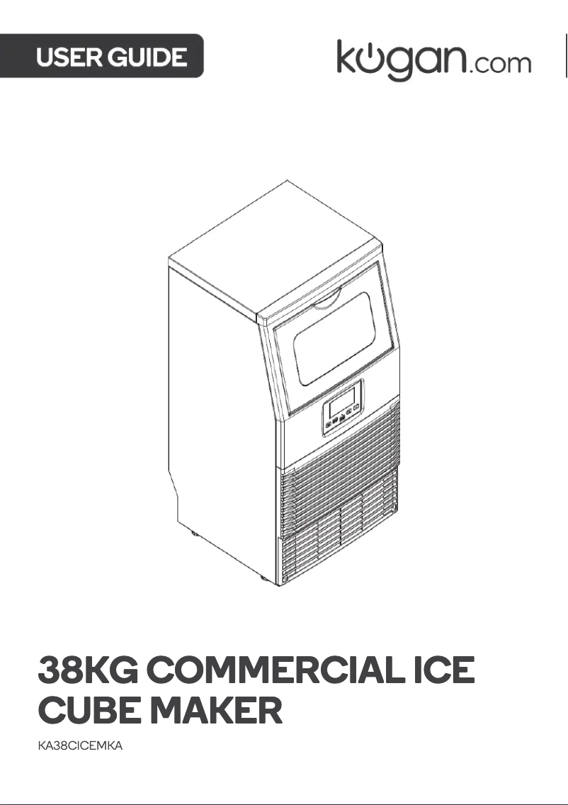 Image de la première page du manuel de l'appareil KA38CICEMKA