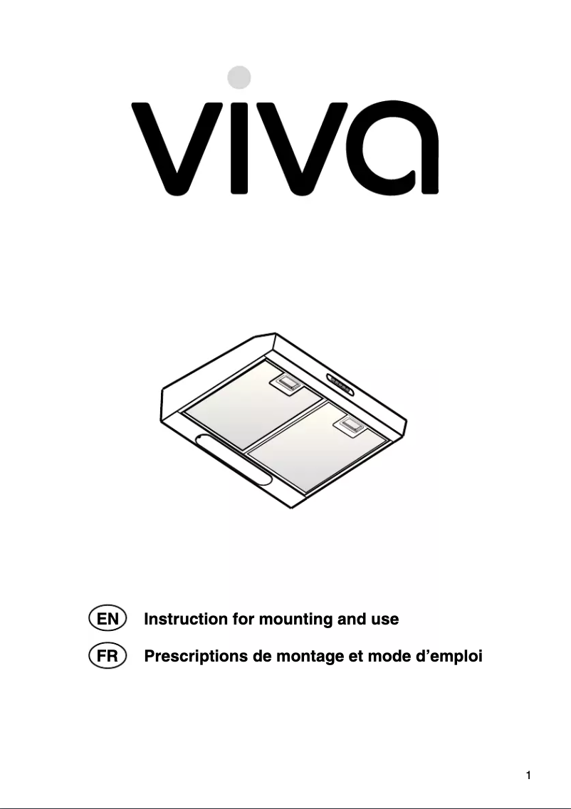 Page 1 de la notice Manuel utilisateur Viva VVA62U150