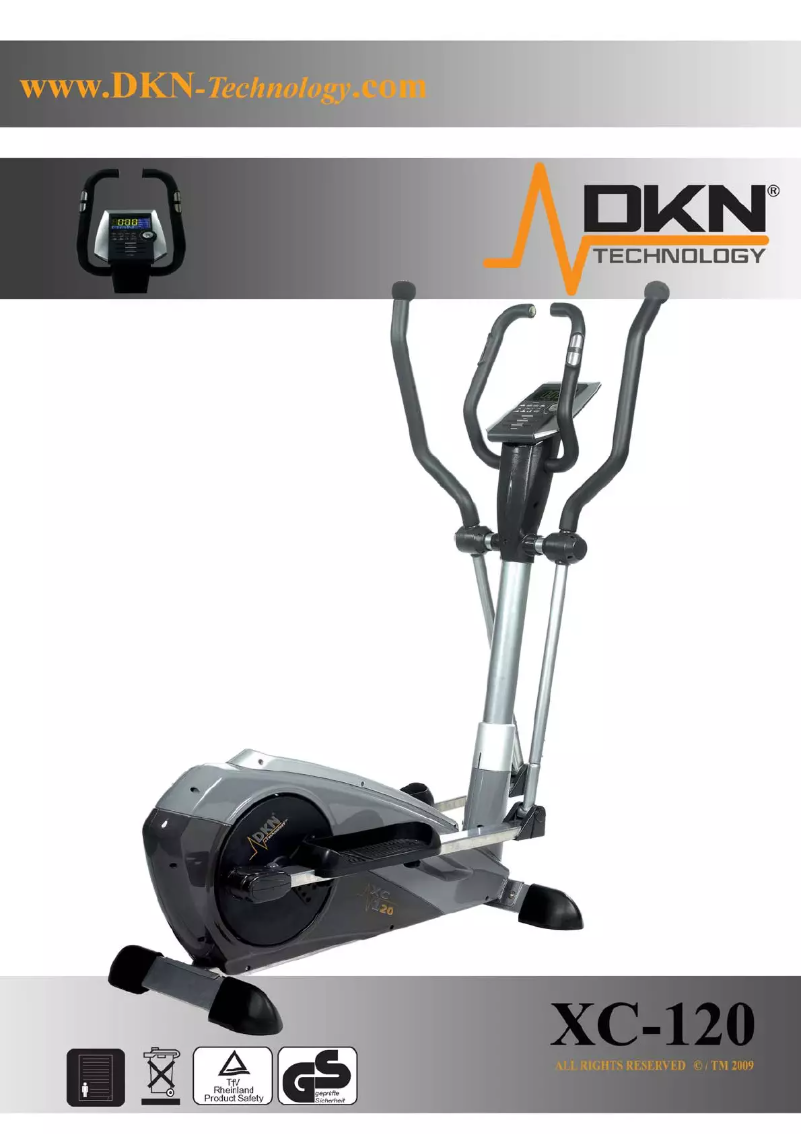 Image de la première page du manuel de l'appareil XC-120