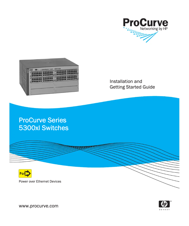 Page 1 de la notice Manuel utilisateur HP ProCurve 5300xl