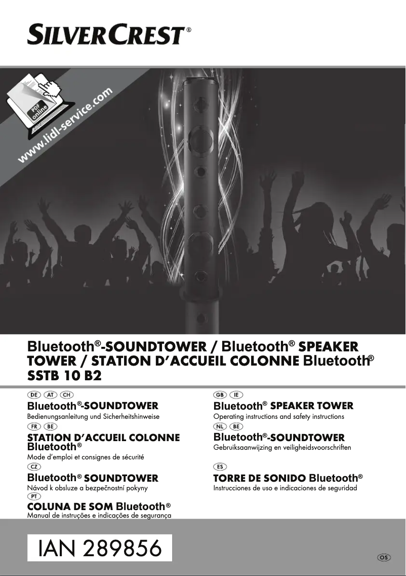 Page n°1 - Manuel utilisateur SilverCrest SSTB 10 B2