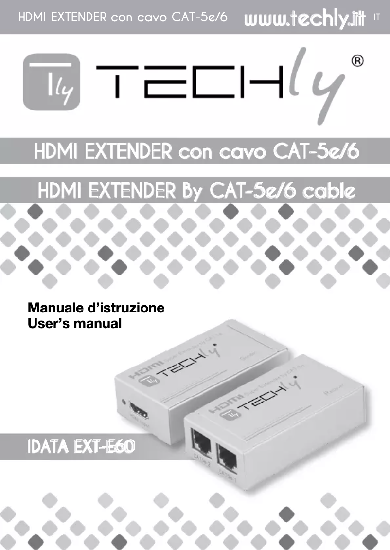 Page n°1 - Manuel utilisateur Techly IDATA EXT-E60