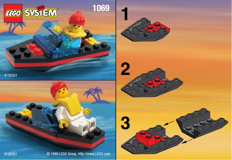 Image de la première page du manuel de l'appareil City 1069