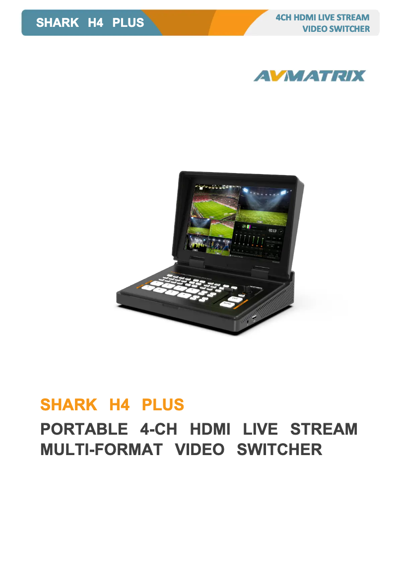 Image de la première page du manuel de l'appareil Shark H4 Plus