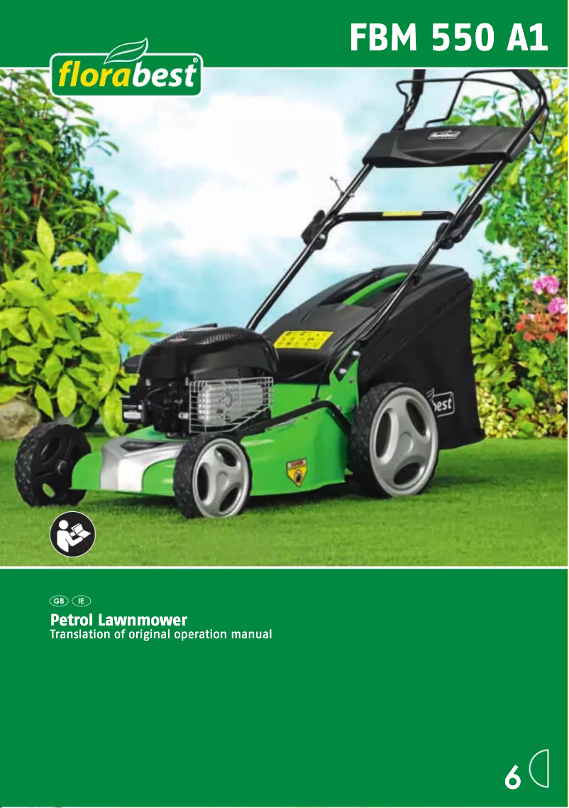 Page 1 de la notice Manuel utilisateur Florabest FBM 550 A1