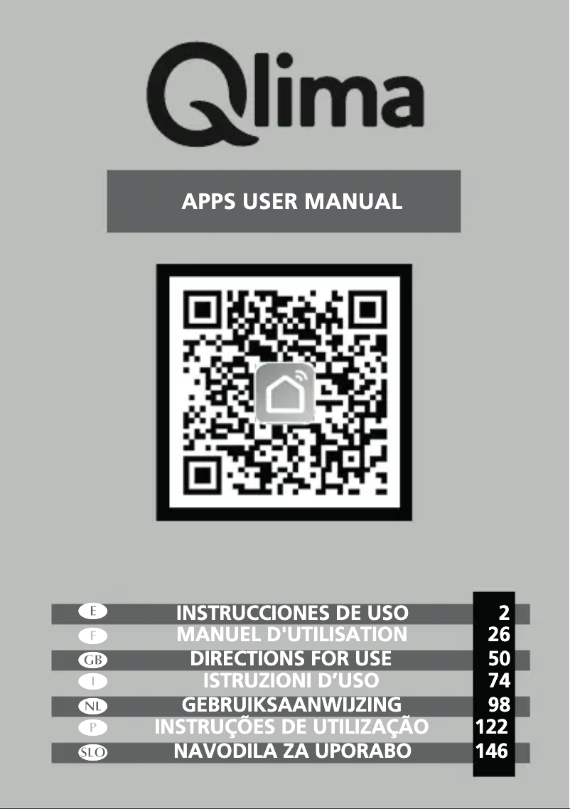 Page 1 de la notice Manuel utilisateur Qlima D630P