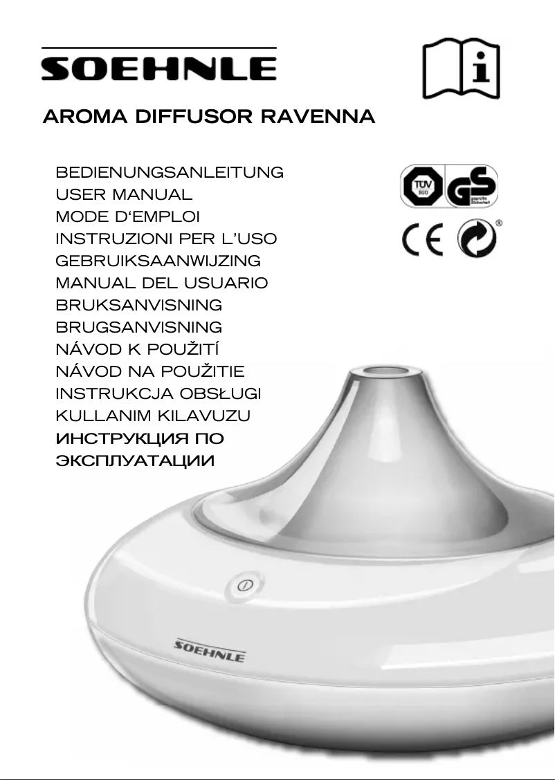 Page 1 de la notice Manuel utilisateur Soehnle Ravenna 68026