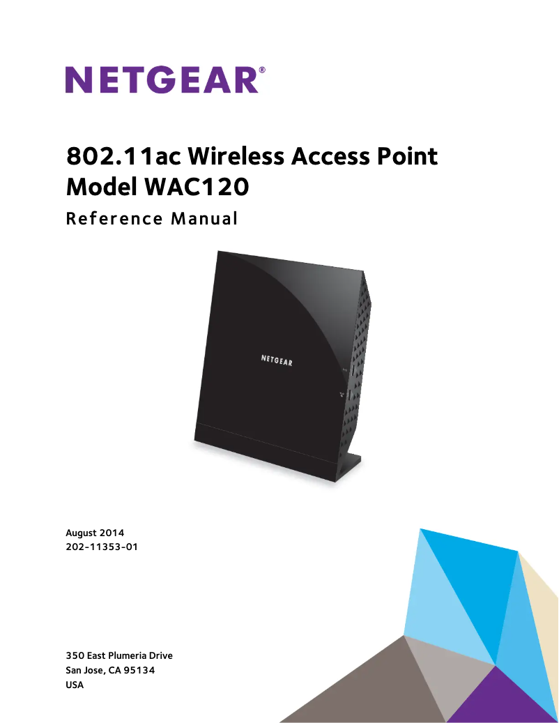 Page 1 de la notice Mode d'emploi Netgear WAC120