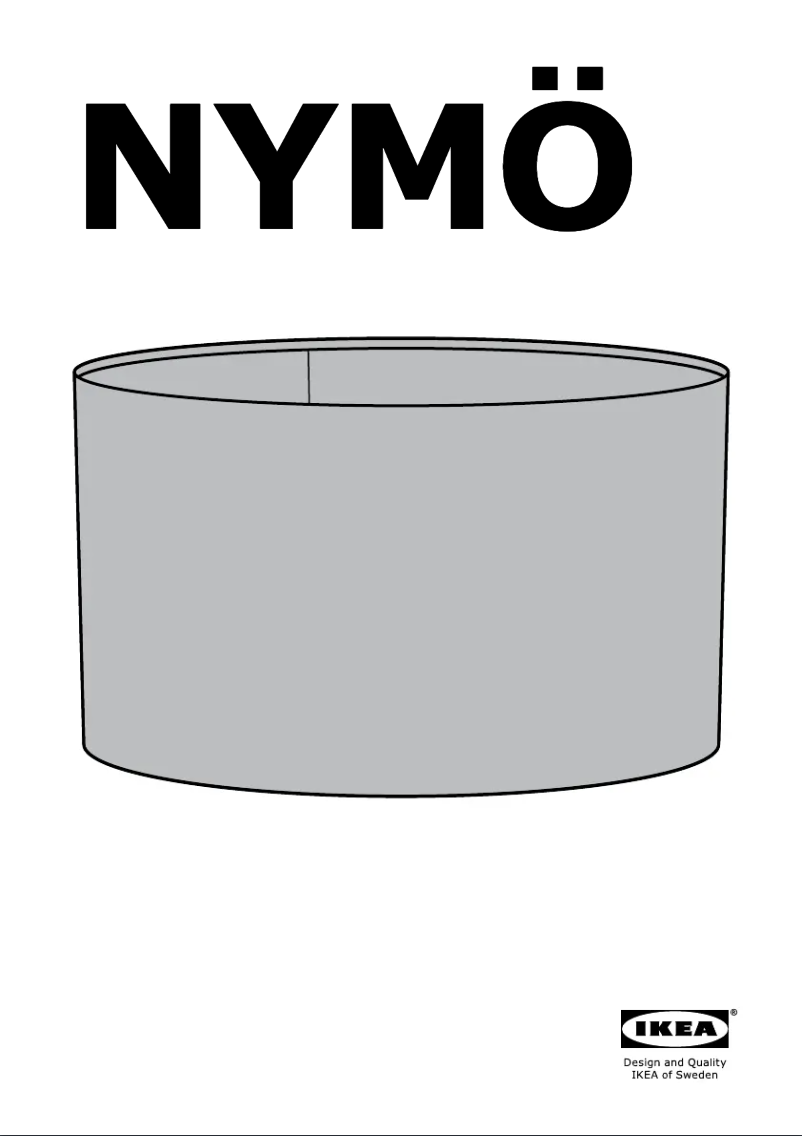 Image de la première page du manuel de l'appareil NYMÖ 303.408.28