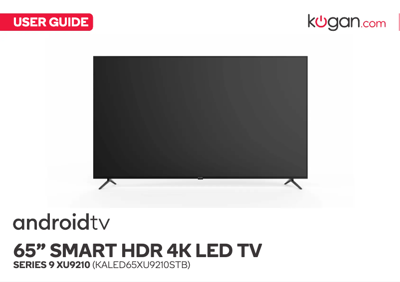 Image de la première page du manuel de l'appareil Series 9 XU9210