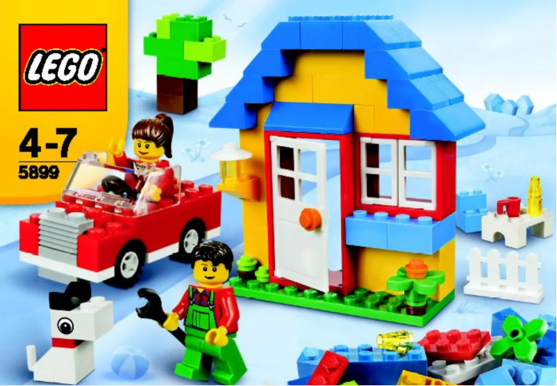 Page n°1 - Manuel utilisateur Lego ® House Building Set