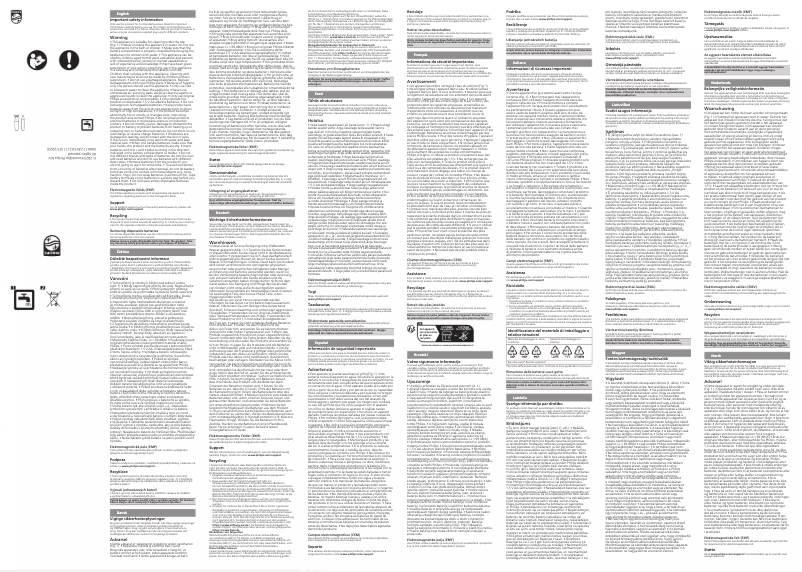 Image de la première page du manuel de l'appareil Series 5000 NT5650