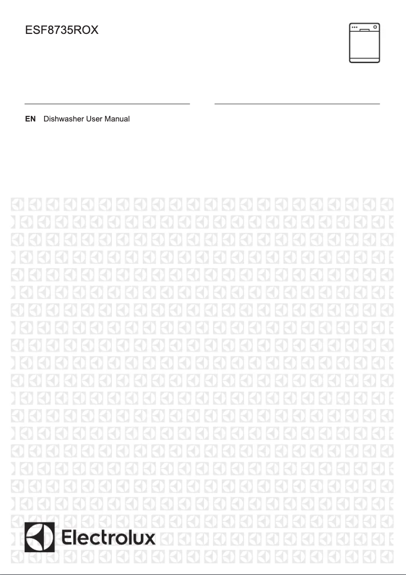 Page 1 de la notice Manuel utilisateur Electrolux ESF8735RKX