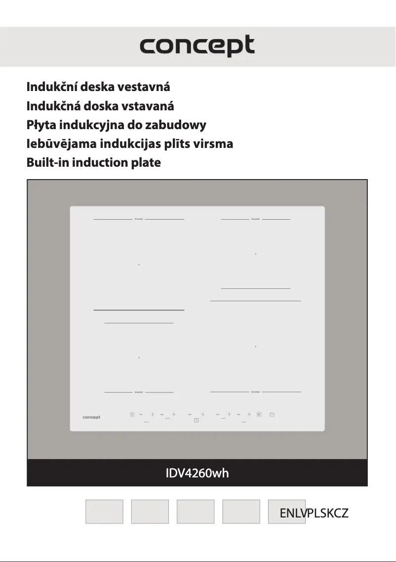 Image de la première page du manuel de l'appareil IDV4260WH