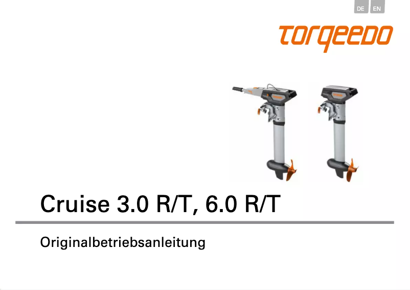 Image de la première page du manuel de l'appareil Cruise 6.0 R TorqLink