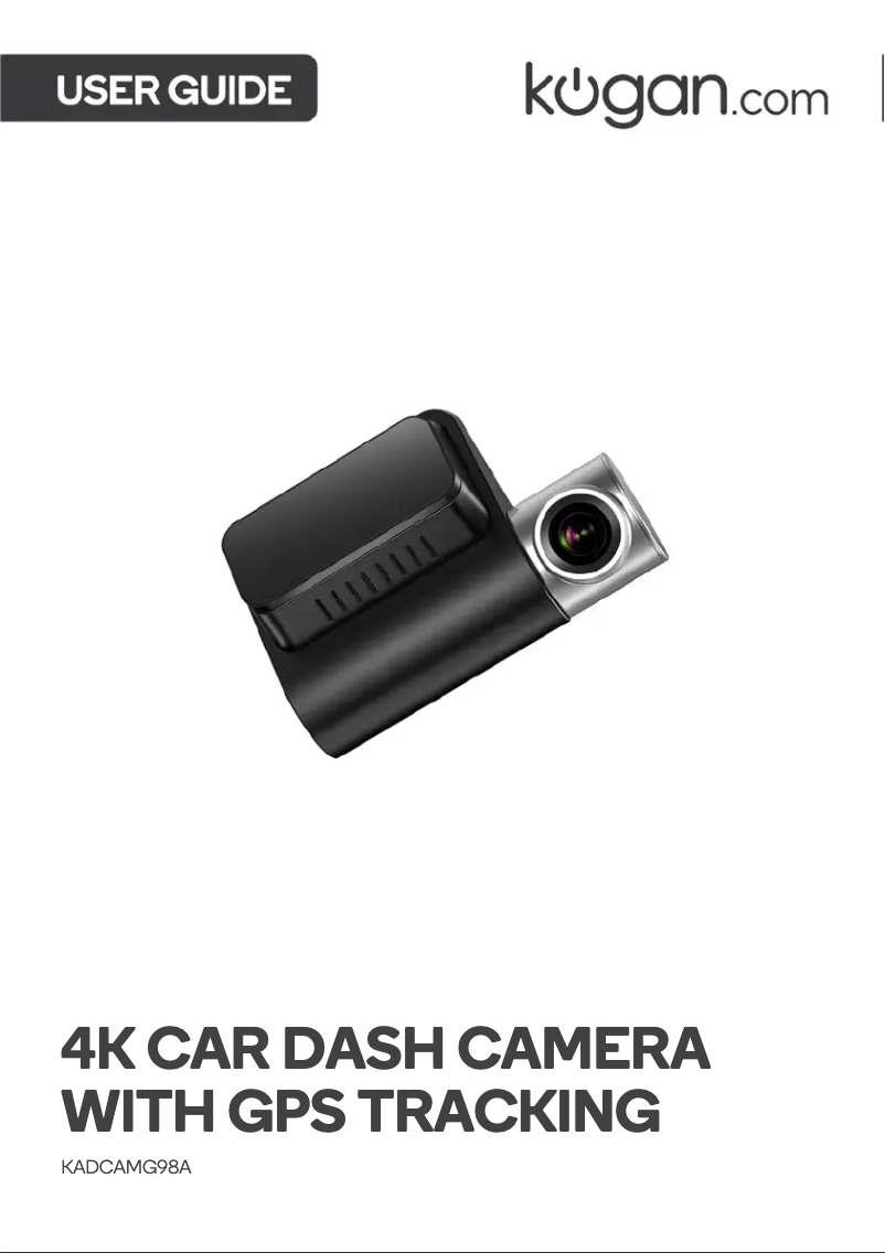 Página 1 del manual Manual de usuario Kogan KADCAMG98A