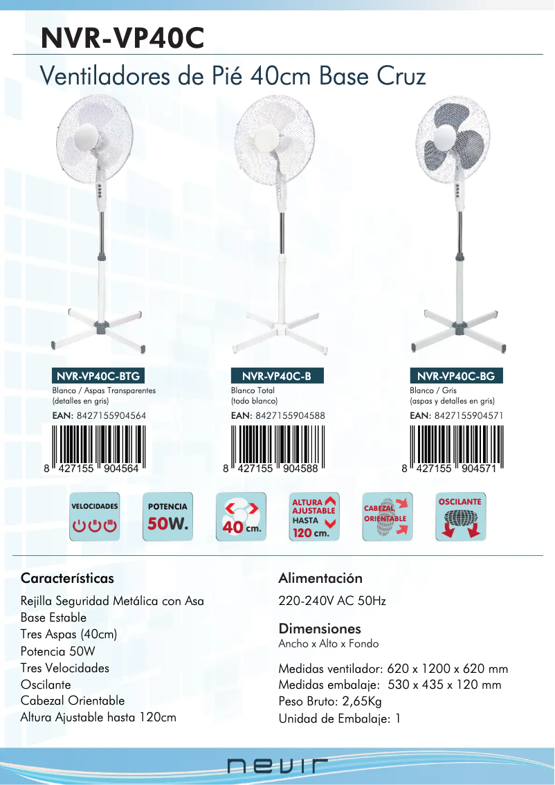 Image de la première page du manuel de l'appareil NVR-VP40C-BG
