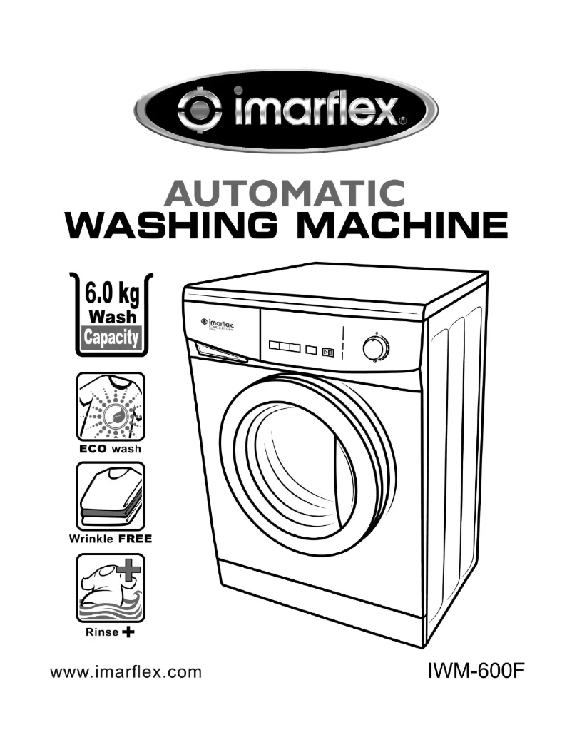 Image de la première page du manuel de l'appareil IWM-600F
