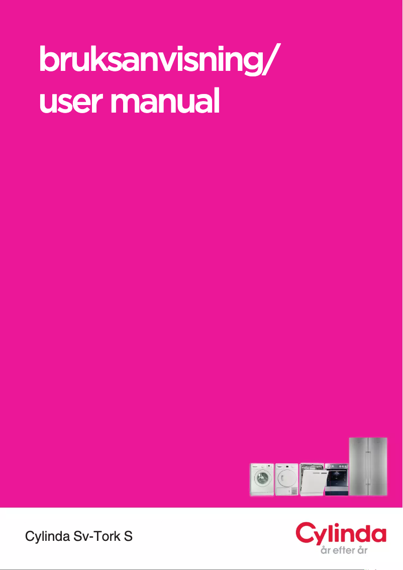 First page image of the manual for SVERIGETORKEN S VIT