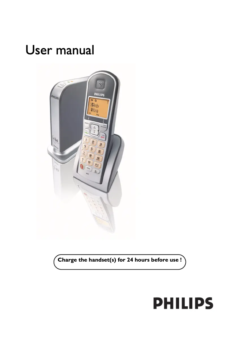 First page image of the manual for VOIP3212G