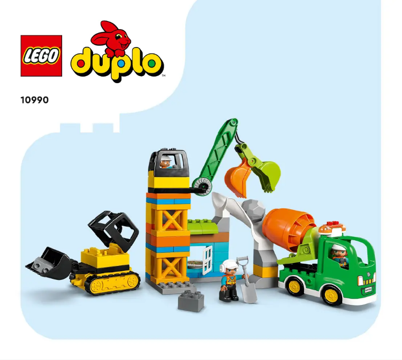 Image de la première page du manuel de l'appareil Duplo 10990