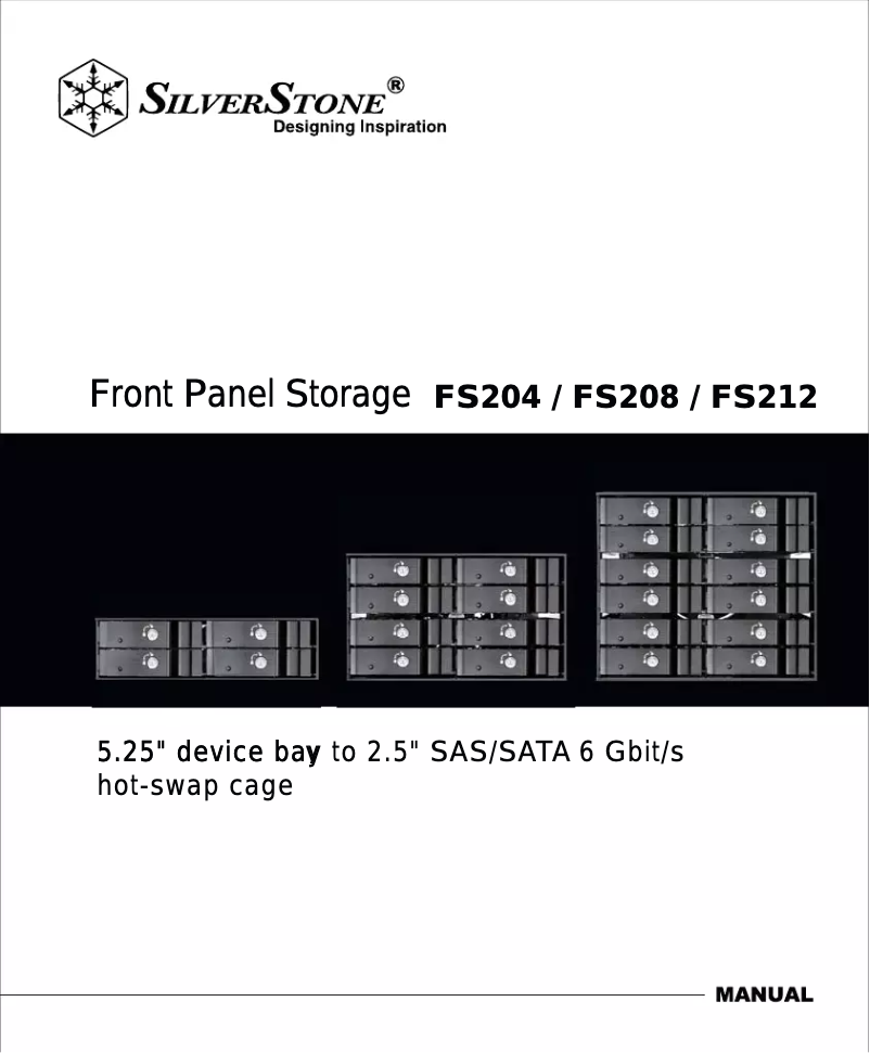 Image de la première page du manuel de l'appareil SST-FS212B