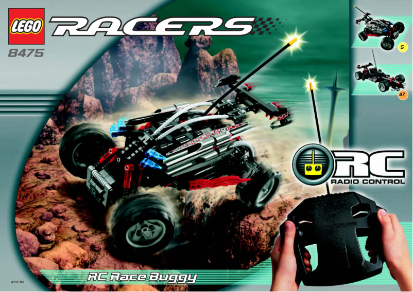 Page n°1 - Manuel utilisateur Lego RC Race Buggy
