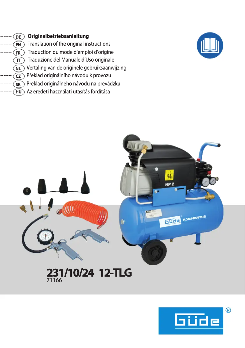 Image de la première page du manuel de l'appareil 231/10/24