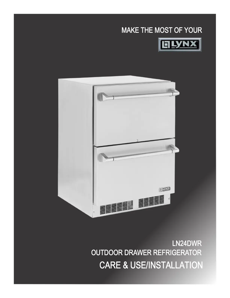 Página 1 del manual Manual de usuario Lynx LN24DWR