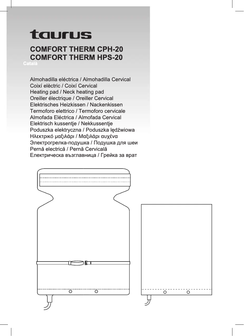 Image de la première page du manuel de l'appareil Comfort Therm HPS-20