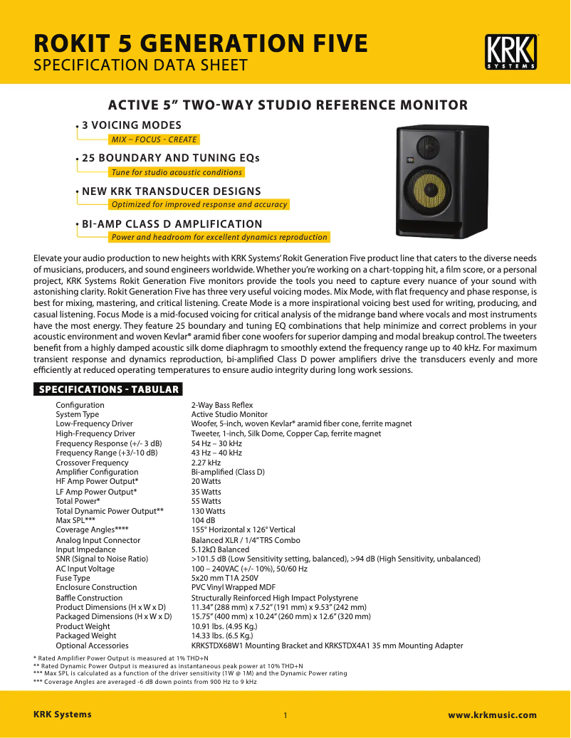 Image de la première page du manuel de l'appareil ROKIT G5