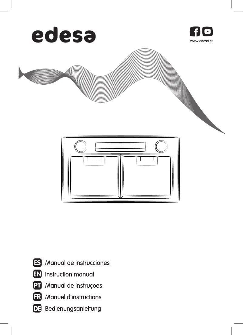 Page 1 de la notice Manuel utilisateur Edesa ECG-5811 X