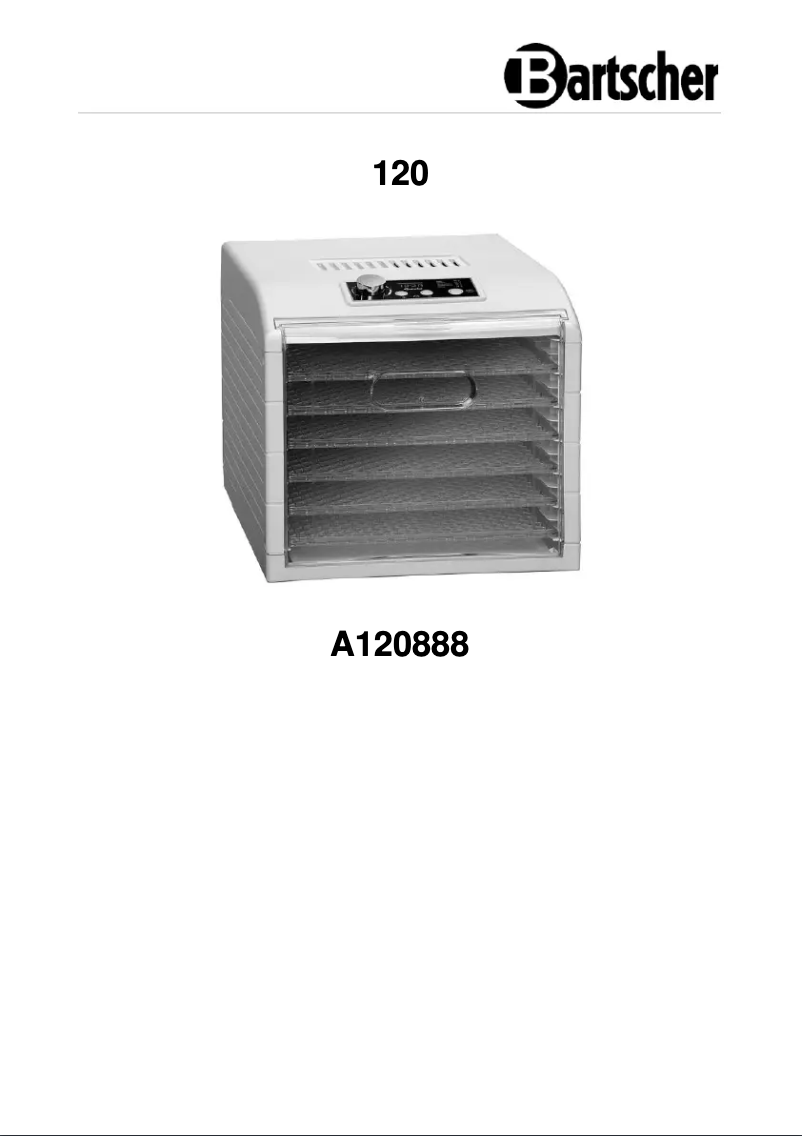 Image de la première page du manuel de l'appareil A120888