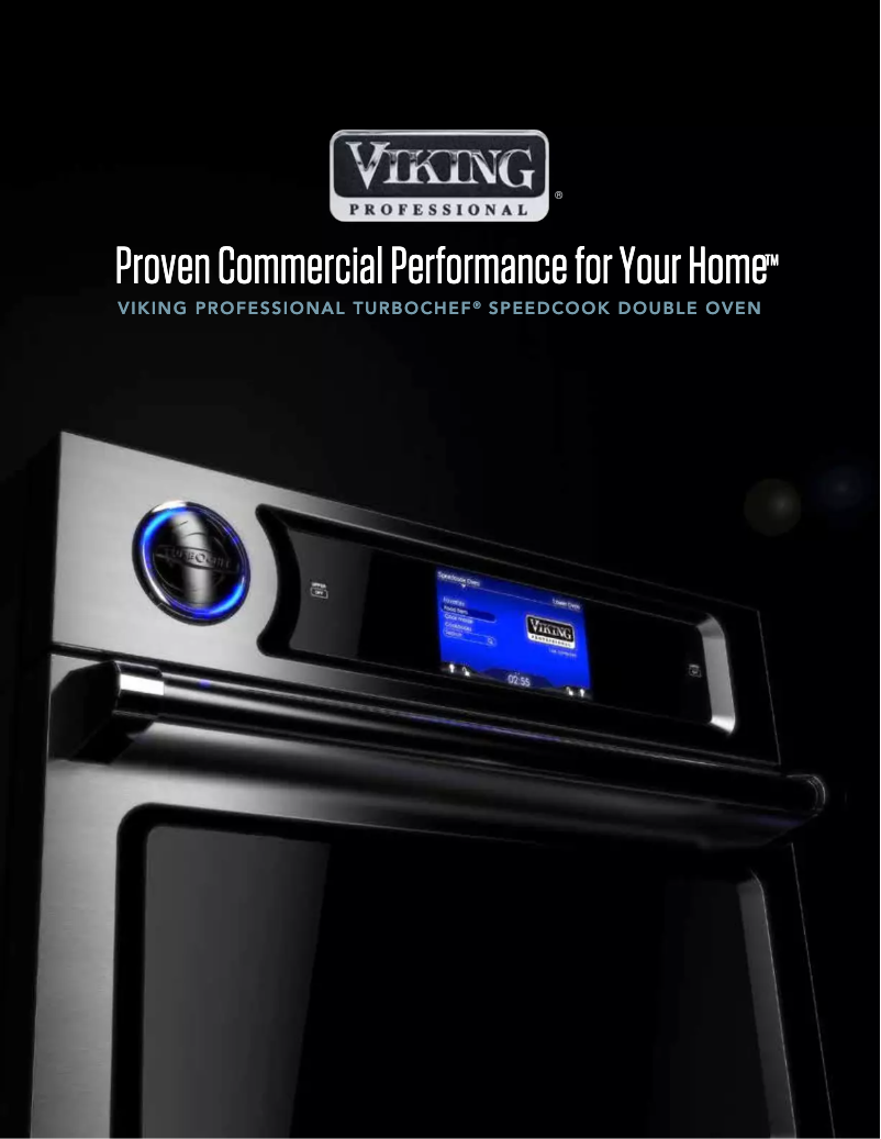 Page 1 de la notice Brochure Viking VDOT730AR