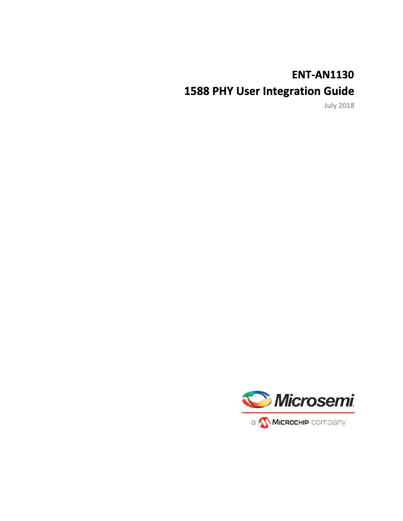 Página 1 del manual Manual de usuario Microchip VSC8494