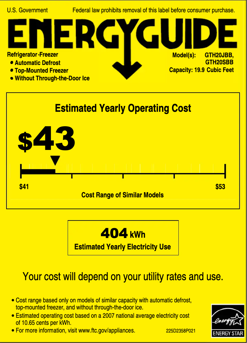Imagen de la primera página del manual del dispositivo GTH20JBBBB